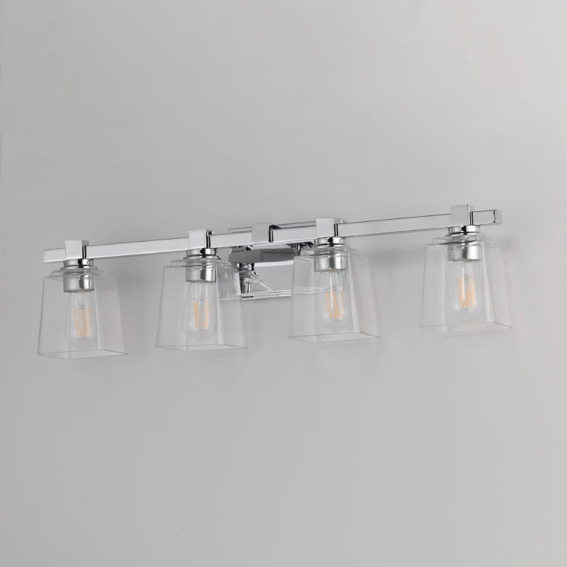 Maxim 21384 Cubos 4-lt 31" Bath Vanity - Polished Chrome