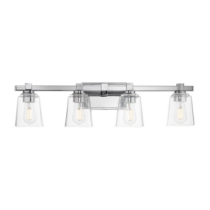 Maxim 21384 Cubos 4-lt 31" Bath Vanity - Polished Chrome
