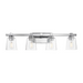 Maxim 21384 Cubos 4-lt 31" Bath Vanity - Polished Chrome