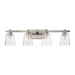 Maxim 21384 Cubos 4-lt 31" Bath Vanity - Satin Nickel