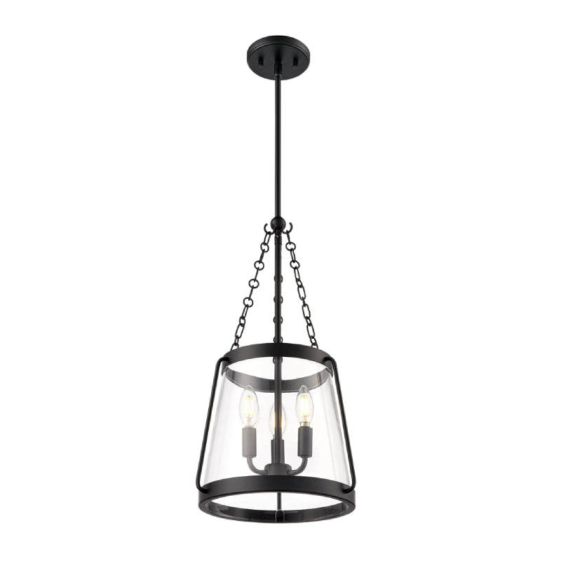 Millennium 21403 Adabella 3-lt 12" Pendant - Matte Black
