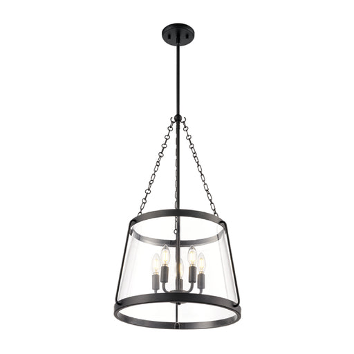 Millennium 21405 Adabella 5-lt 18" Pendant - Matte Black