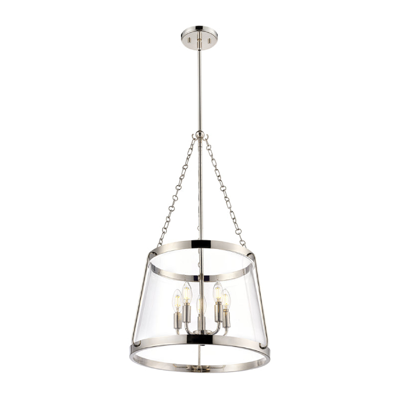 Millennium 21405 Adabella 5-lt 18" Pendant - Polished Nickel