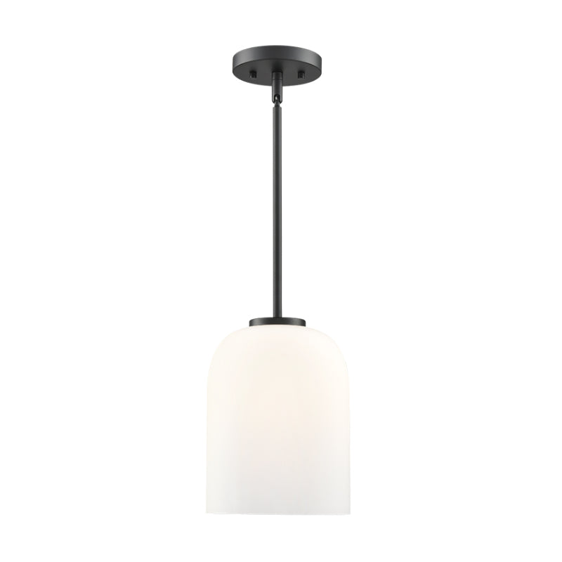 Millennium 214101 Laphia 1-lt 8" Pendant - Matte Black