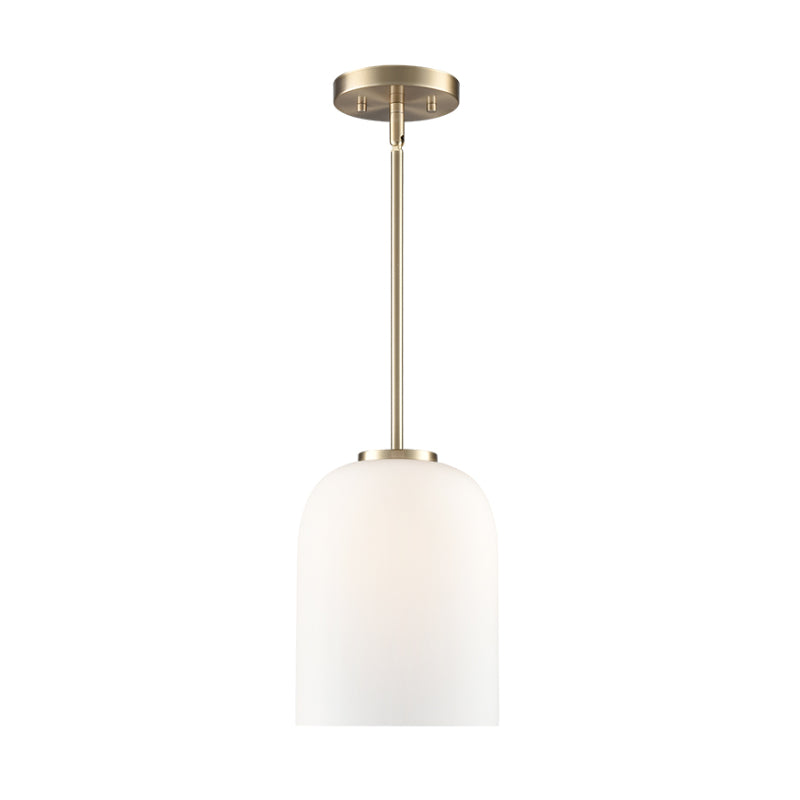 Millennium 214101 Laphia 1-lt 8" Pendant - Modern Gold