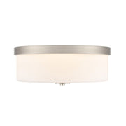 Millennium 214102 Laphia 2-lt 13" Flush Mount - Brushed Nickel