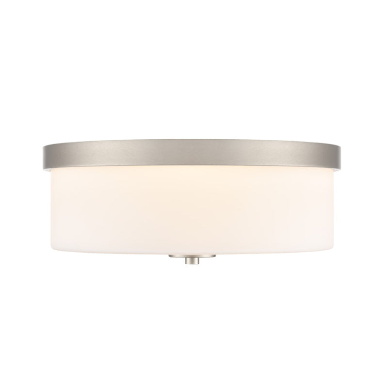 Millennium 214102 Laphia 2-lt 13" Flush Mount - Brushed Nickel