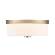 Millennium 214102 Laphia 2-lt 13" Flush Mount - Modern Gold
