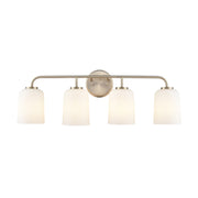 Millennium 214104 Laphia 4-lt 28" Bath Vanity Light - Modern Gold