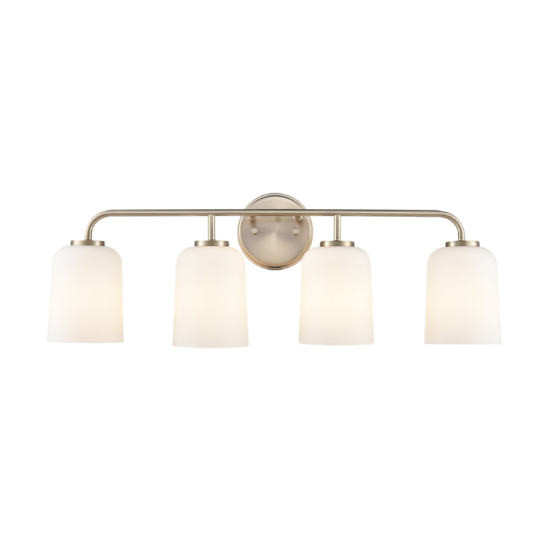 Millennium 214104 Laphia 4-lt 28" Bath Vanity Light - Modern Gold