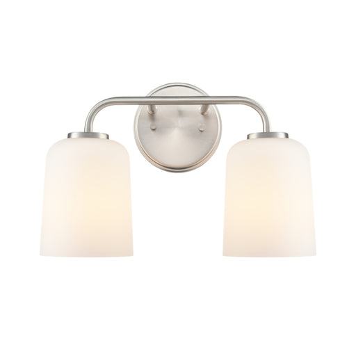 Millennium 214202 Laphia 2-lt 14" Vanity Light - Brushed Nickel