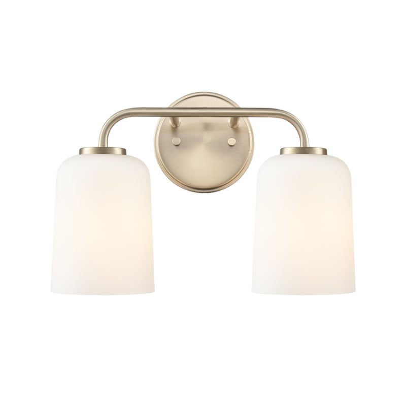 Millennium 214202 Laphia 2-lt 14" Vanity Light - Modern Gold