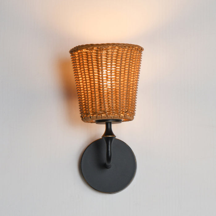 Maxim 21481 Baja 1-lt 12" Tall Wall Sconce - Dark Bronze