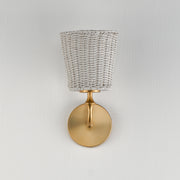 Maxim 21481 Baja 1-lt 12" Tall Wall Sconce - Natural Aged Brass