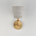 Maxim 21481 Baja 1-lt 12" Tall Wall Sconce - Natural Aged Brass