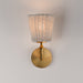Maxim 21481 Baja 1-lt 12" Tall Wall Sconce - Natural Aged Brass
