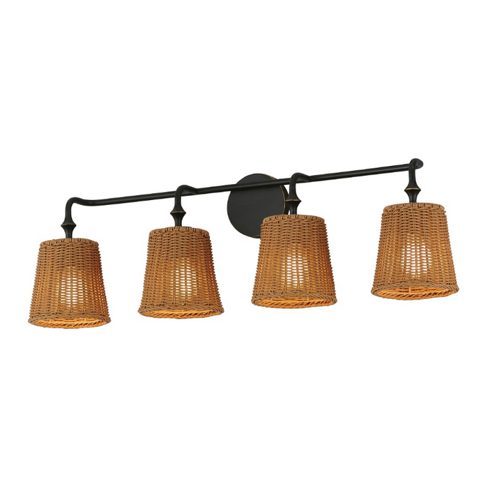 Maxim 21484 Baja 4-lt 33" Vanity - Dark Bronze