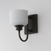 Maxim 21491 Bisque 1-lt 10" Tall Wall Sconce - Oil Rubbed Bronze
