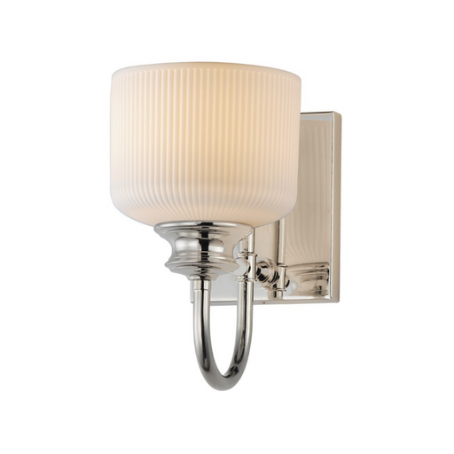 Maxim 21491 Bisque 1-lt 10" Tall Wall Sconce - Polished Nickel