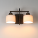Maxim 21492 Bisque 2-lt 16" Wall Sconce - Oil Rubbed Bronze