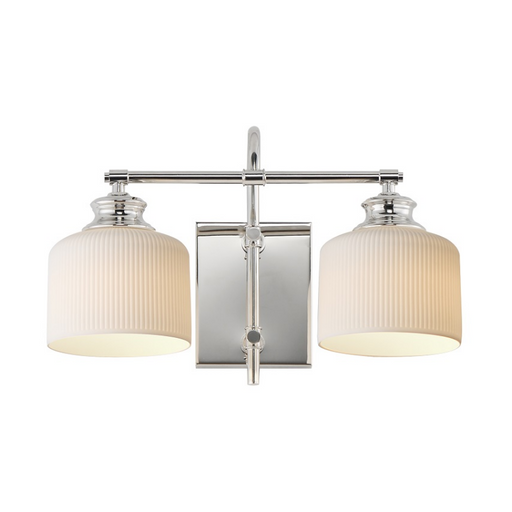 Maxim 21492 Bisque 2-lt 16" Wall Sconce - Polished Nickel