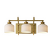 Maxim 21493 Bisque 3-lt 24" Vanity - Natural Aged Brass