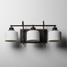Maxim 21493 Bisque 3-lt 24" Vanity - Oil Rubbed Bronze