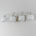 Maxim 21494 Bisque 4-lt 32" Vanity - Polished Nickel
