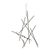 Sonneman 2151 Constellation Aquila 13-lt 26" LED Chandelier - Espresso Black