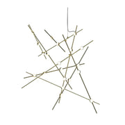 Sonneman 2152 Constellation Aquila 20-lt 37" LED Major Chandelier - Satin Brass White Optical 2700K