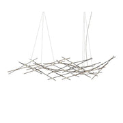 Sonneman 2158 Constellation Ursa 44-lt 92" LED Major Chandelier Espresso Black Clear Faceted 2200K