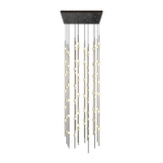 Sonneman 2165 Constellation Andromeda 96-lt 24" LED Pendant Espresso Black White Optical 2200K