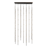 Sonneman 2166 Constellation Andromeda 69-lt 36" LED Pendant - Espresso Black/Clear