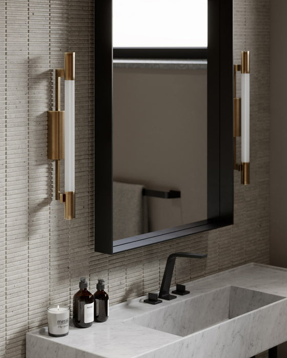 Troy B7124 Merced 2-lt 24" Tall LED Wall Sconce