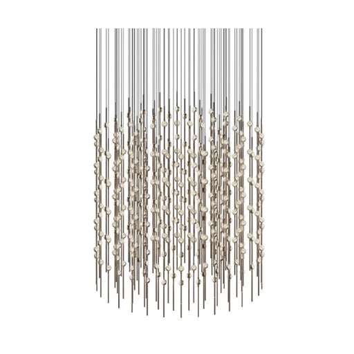 Sonneman 2172 Constellation 390-lt 48" LED Pendant - Espresso Black