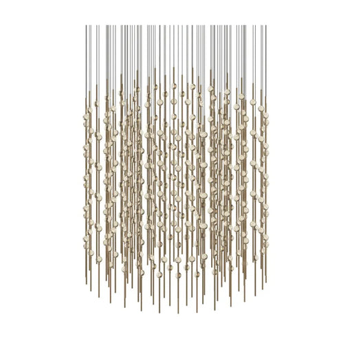 Sonneman 2172 Constellation 390-lt 48" LED Pendant - Satin Brass