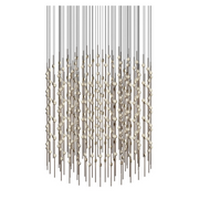 Sonneman 2172 Constellation 390-lt 48" LED Pendant - Espresso Black