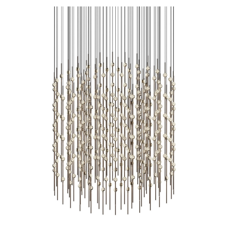 Sonneman 2172 Constellation 390-lt 48" LED Pendant - Espresso Black