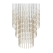 Sonneman 2174 Constellation 204-lt 48" LED Pendant - Satin Brass White Optical Acrylic