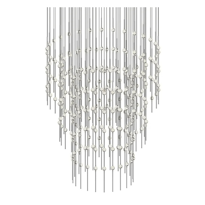 Sonneman 2174 Constellation 204-lt 48" LED Pendant - Satin Nickel