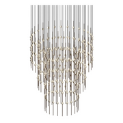 Sonneman 2174 Constellation 204-lt 48" LED Pendant - Espresso Black