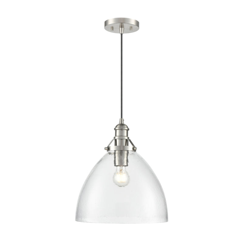 Millennium 218101 Khrisa 1-lt 13" Pendant - Brushed Nickel