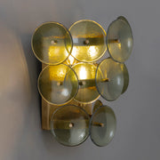 Maxim 21820 Loren 3-lt 15" Tall Wall Sconce - Green Vintage
