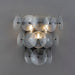 Maxim 21820 Loren 3-lt 15" Tall Wall Sconce - Gunmetal/Textured Clear
