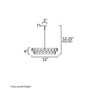 Maxim 21823 Loren 6-lt 32" Chandelier