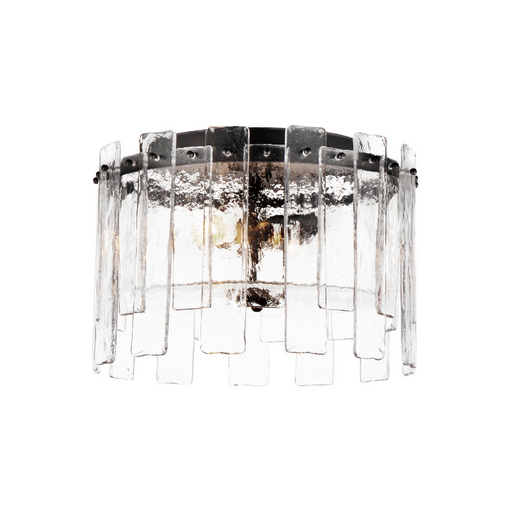Maxim 21832 Warren 2-lt 15" Flush Mount - Dark Bronze