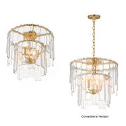 Maxim 21833 Warren 4-lt 18" Semi-Flush/Pendant