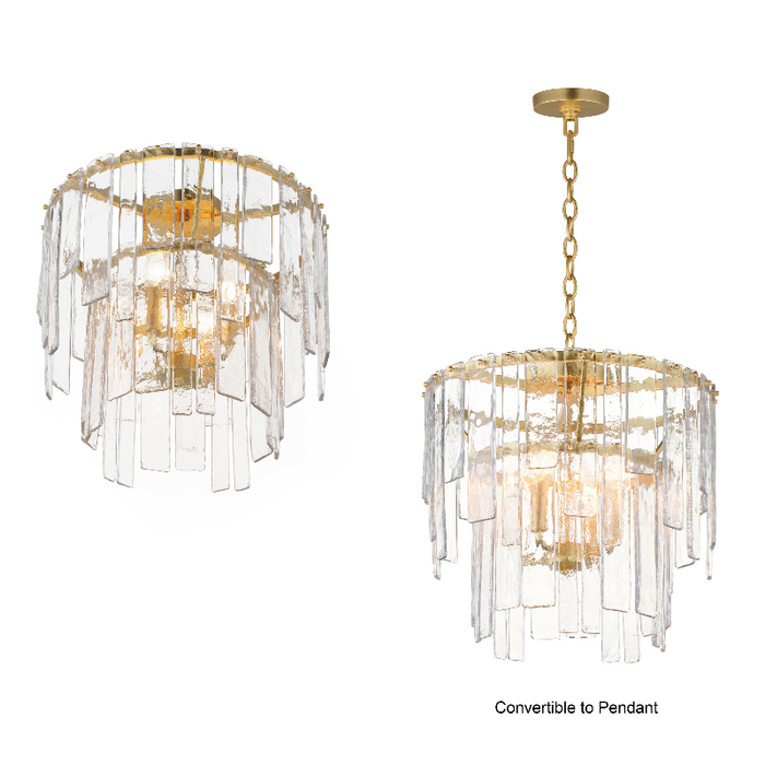 Maxim 21833 Warren 4-lt 18" Semi-Flush/Pendant