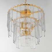 Maxim 21833 Warren 4-lt 18" Semi-Flush/Pendant - Gold Leaf