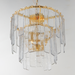 Maxim 21833 Warren 4-lt 18" Semi-Flush/Pendant - Gold Leaf